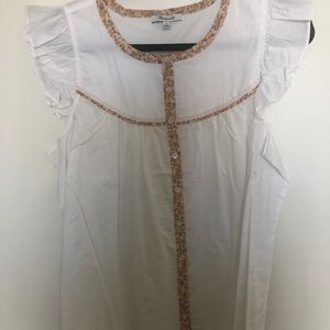 Madewell Flutter Sleeve Top